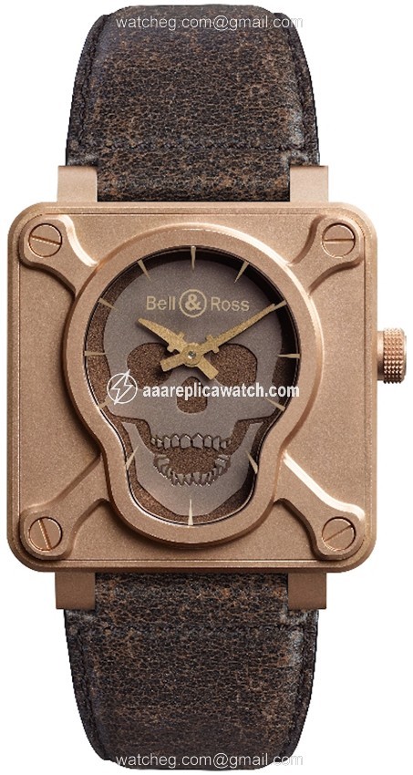 Bell & Ross BR0192-SKULL-BR Aviation Mens Automatic Bronze watch Bell & Ross BR0192-SKULL-BR Aviation Mens Automatic Bronze watch
