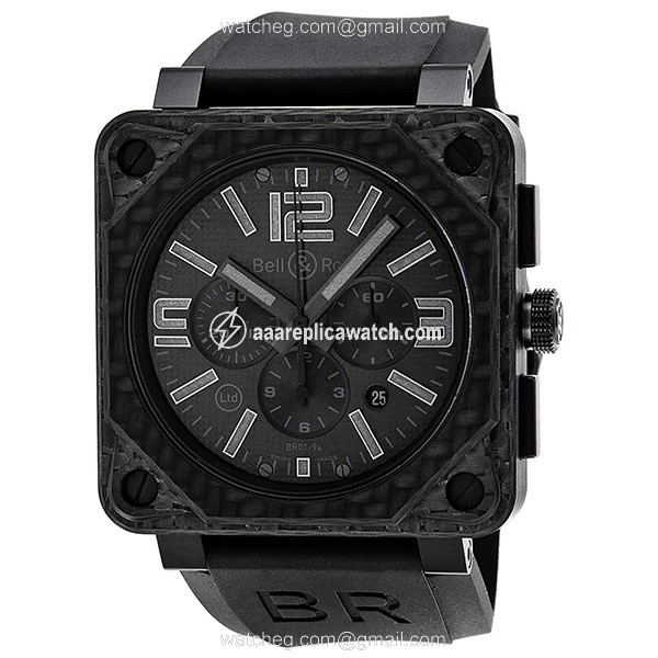 Bell & Ross BR0194-CA-FIBER-PH Aviation Mens Automatic Black Carbon Fiber watch Bell & Ross BR0194-CA-FIBER-PH Aviation Mens Automatic Black Carbon Fiber watch