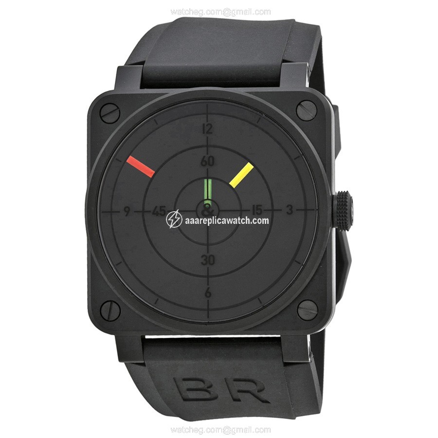 Bell & Ross BR0392-RADAR Aviation Mens Automatic Black PVD Steel watch Bell & Ross BR0392-RADAR Aviation Mens Automatic Black PVD Steel watch