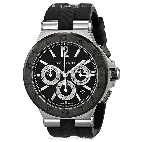 Bvlgari DG42BSCVDCH Diagono Mens Automatic Stainless Steel watch Bvlgari DG42BSCVDCH Diagono Mens Automatic Stainless Steel watch