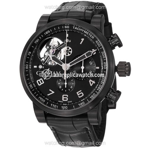 Graham 7491 Mens Automatic Black PVD Stainless Steel watch Graham 7491 Mens Automatic Black PVD Stainless Steel watch