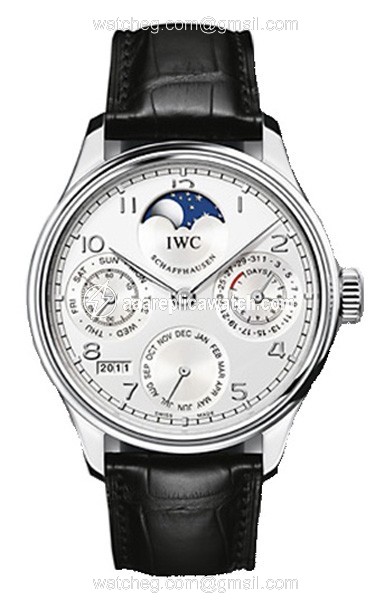 IWC IW502305 Portuguese Mens Automatic Platinum watch IWC IW502305 Portuguese Mens Automatic Platinum watch