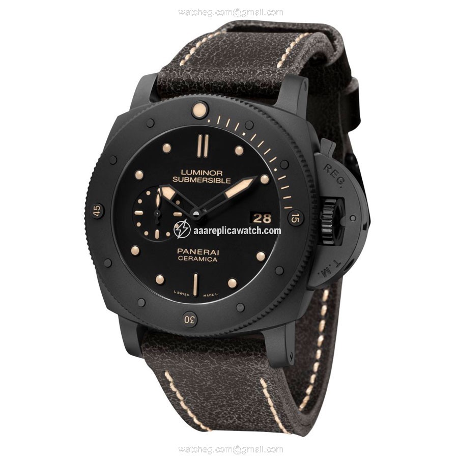 Panerai PAM00508 Luminor 1950 Mens Automatic Black Ceramic watch Panerai PAM00508 Luminor 1950 Mens Automatic Black Ceramic watch