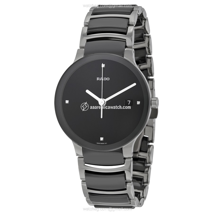 Rado R30934712 Centrix Mens Quartz Black Ceramic watch Rado R30934712 Centrix Mens Quartz Black Ceramic watch