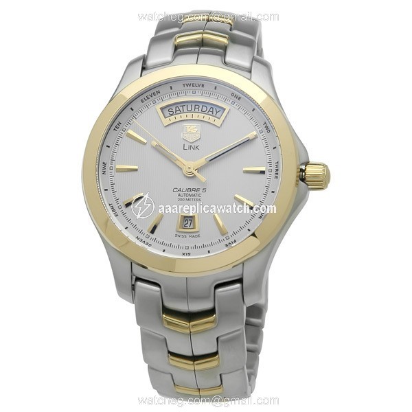 Tag Heuer WJF2050.BB0593 Link Mens Automatic 18kt Yellow Gold and Stainless Steel watch Tag Heuer WJF2050.BB0593 Link Mens Automatic 18kt Yellow Gold and Stainless Steel watch