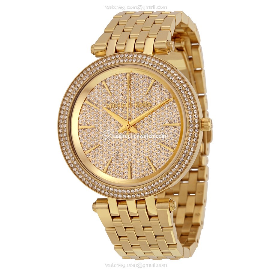 Michael Kors MK3438 Darci Ladies Quartz Gold-tone Stainless Steel watch Michael Kors MK3438 Darci Ladies Quartz Gold-tone Stainless Steel watch