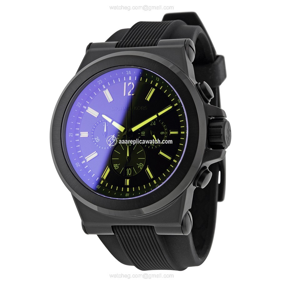Michael Kors MK8406 Dylan Mens Quartz Black ion-plated stainless steel watch Michael Kors MK8406 Dylan Mens Quartz Black ion-plated stainless steel watch