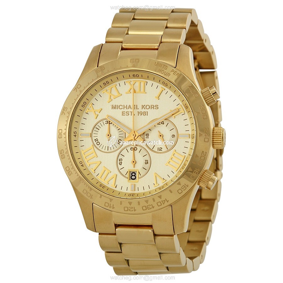Michael Kors MK8214 Layton Mens Quartz Gold-tone Stainless Steel watch Michael Kors MK8214 Layton Mens Quartz Gold-tone Stainless Steel watch