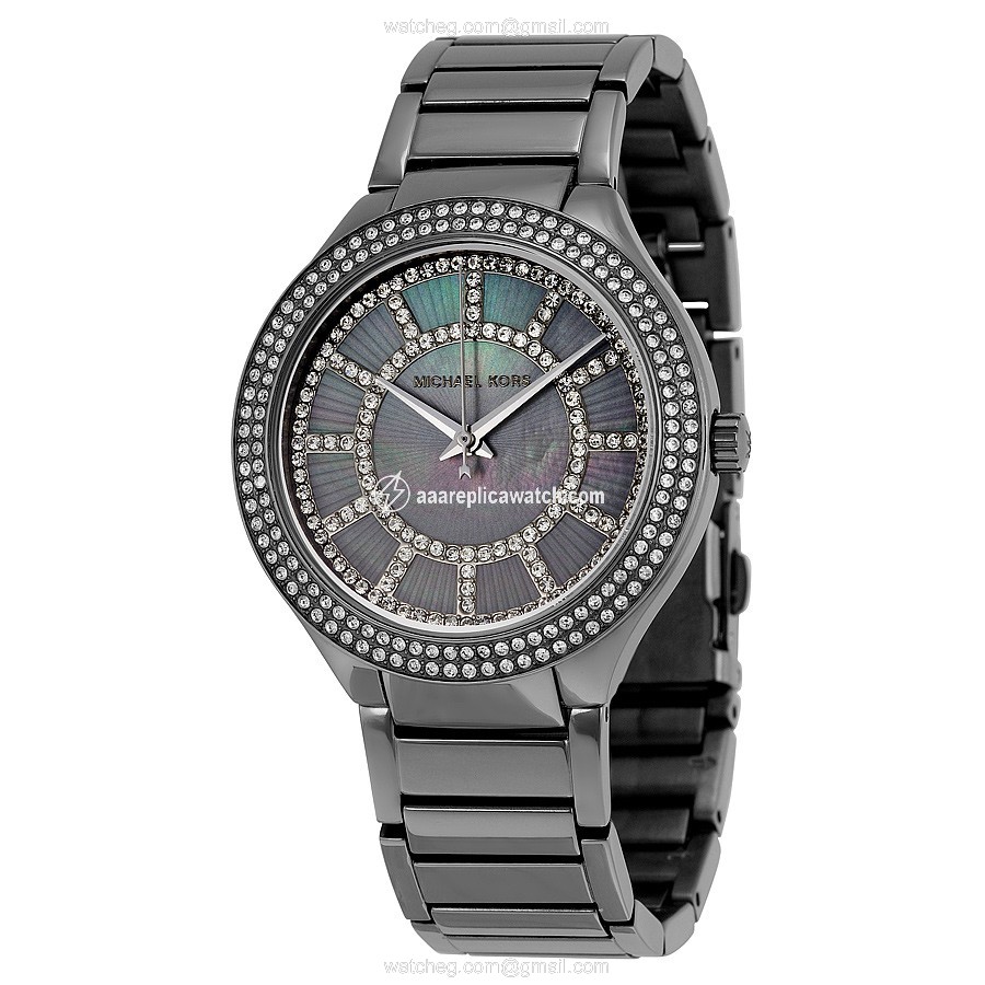 Michael Kors MK3410 Ladies Quartz Gunmetal-plated Stainless Steel watch Michael Kors MK3410 Ladies Quartz Gunmetal-plated Stainless Steel watch