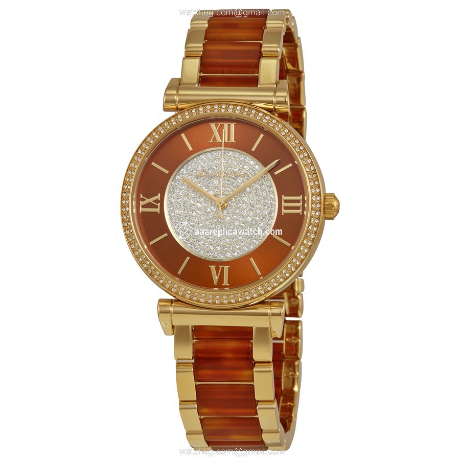 Michael Kors MK3411 Ladies Quartz Gold-plated Stainless Steel watch Michael Kors MK3411 Ladies Quartz Gold-plated Stainless Steel watch