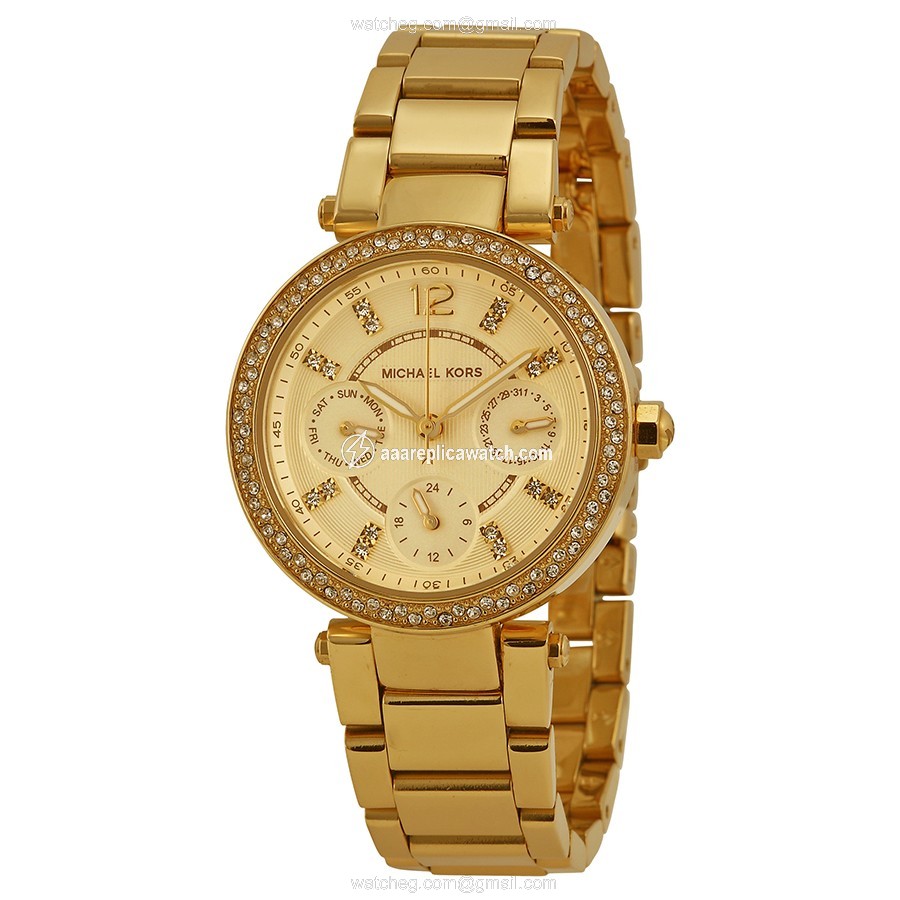 Michael Kors MK6056 Ladies Quartz Gold-tone Stainless Steel watch Michael Kors MK6056 Ladies Quartz Gold-tone Stainless Steel watch