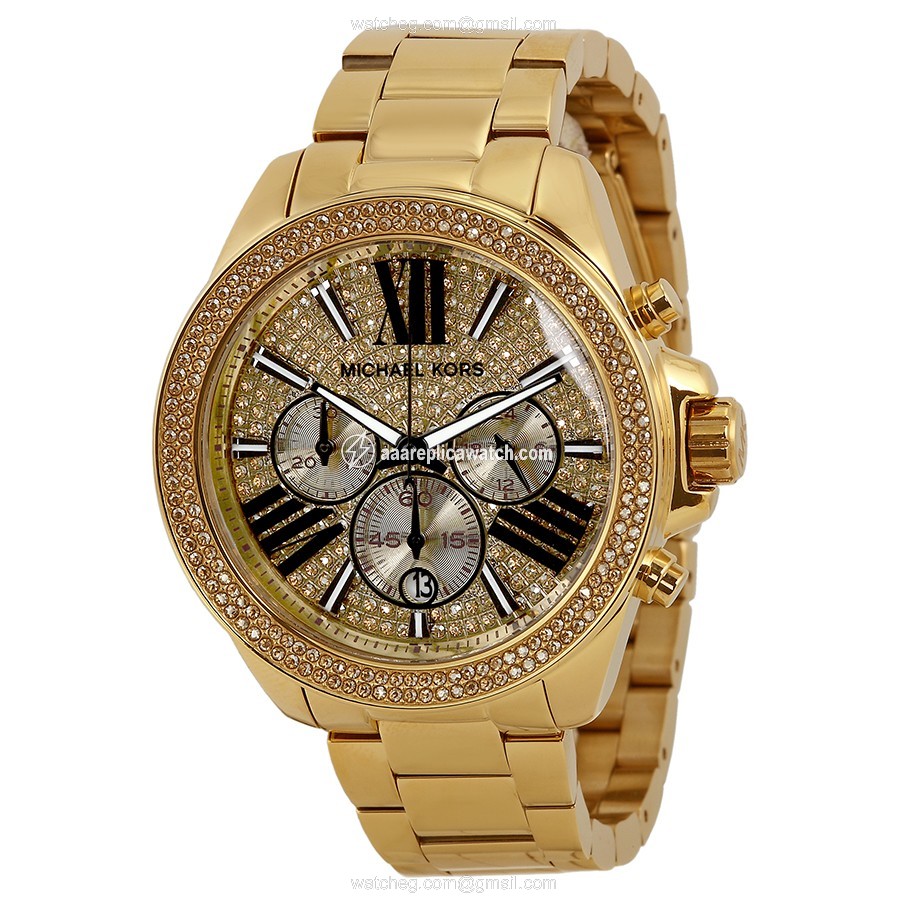 Michael Kors MK6095 Ladies Quartz Gold-plated Stainless Steel watch Michael Kors MK6095 Ladies Quartz Gold-plated Stainless Steel watch