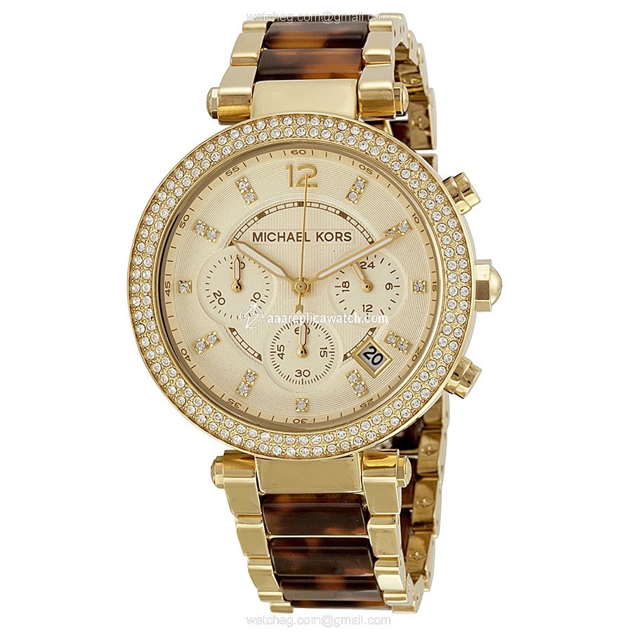 Michael Kors MK5688 Parker Ladies Quartz Gold-tone Stainless Steel watch Michael Kors MK5688 Parker Ladies Quartz Gold-tone Stainless Steel watch