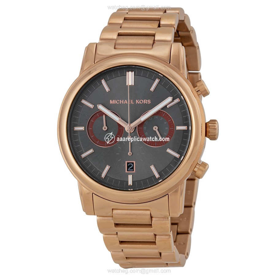 Michael Kors MK8370 Pennant Mens Quartz Rose Gold Ion-plated Stainless Steel watch Michael Kors MK8370 Pennant Mens Quartz Rose Gold Ion-plated Stainless Steel watch