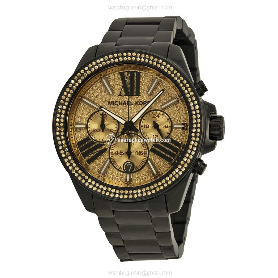 Michael Kors MK5961 Wren Ladies Quartz Black Ion-plated Stainless Steel watch Michael Kors MK5961 Wren Ladies Quartz Black Ion-plated Stainless Steel watch