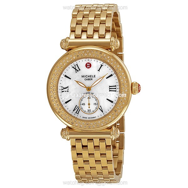 Michele MWW16A000038 Caber Ladies Quartz Gold-tone Stainless Steel watch Michele MWW16A000038 Caber Ladies Quartz Gold-tone Stainless Steel watch