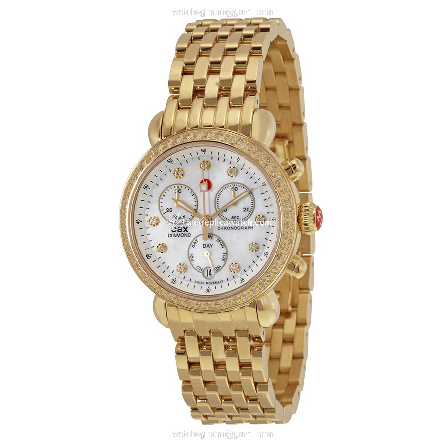 Michele MWW03M000141 CSX Ladies Quartz Gold-plated Stainless Steel watch Michele MWW03M000141 CSX Ladies Quartz Gold-plated Stainless Steel watch
