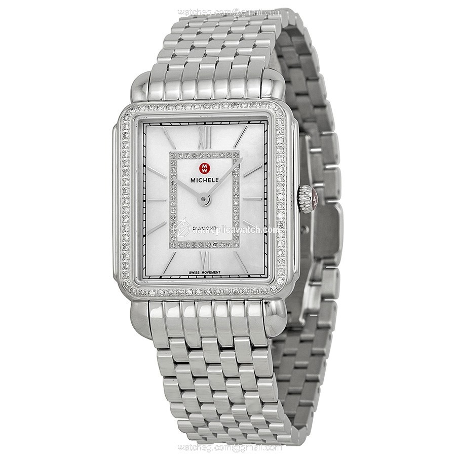 Michele MWW06X000001 Deco Ladies Quartz Stainless Steel watch Michele MWW06X000001 Deco Ladies Quartz Stainless Steel watch