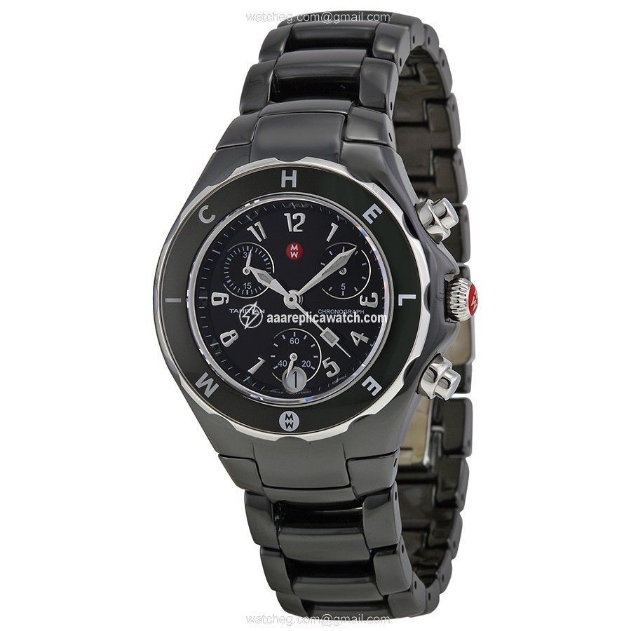 Michele MWW12A000006 Ladies Quartz Black Ceramic watch Michele MWW12A000006 Ladies Quartz Black Ceramic watch