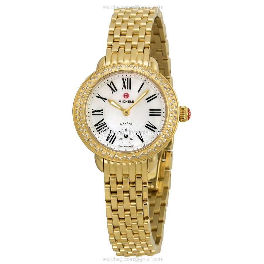 Michele MWW21E000013 Serein Ladies Quartz Gold PVD Stainless Steel watch Michele MWW21E000013 Serein Ladies Quartz Gold PVD Stainless Steel watch