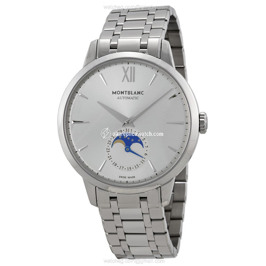 Montblanc 111184 Mens Automatic Stainless Steel watch Montblanc 111184 Mens Automatic Stainless Steel watch