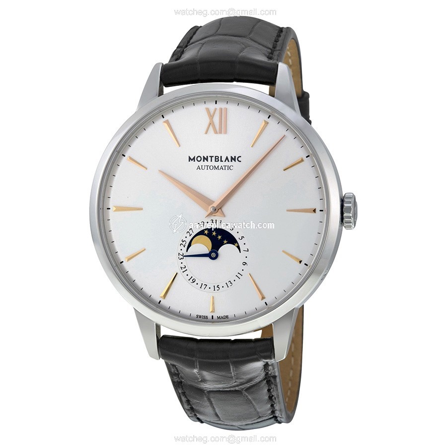 Montblanc 111620 Heritage Spirit Mens Automatic Stainless Steel watch Montblanc 111620 Heritage Spirit Mens Automatic Stainless Steel watch