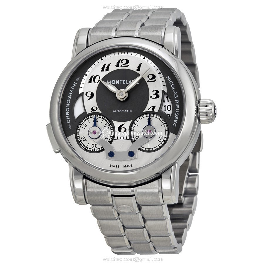 Montblanc 102336 Nicolas Rieussec Mens Hand Wind Stainless Steel watch Montblanc 102336 Nicolas Rieussec Mens Hand Wind Stainless Steel watch