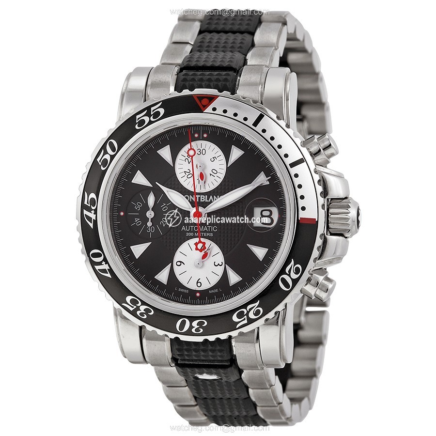 Montblanc 102359 Sport Mens Automatic Stainless Steel watch Montblanc 102359 Sport Mens Automatic Stainless Steel watch