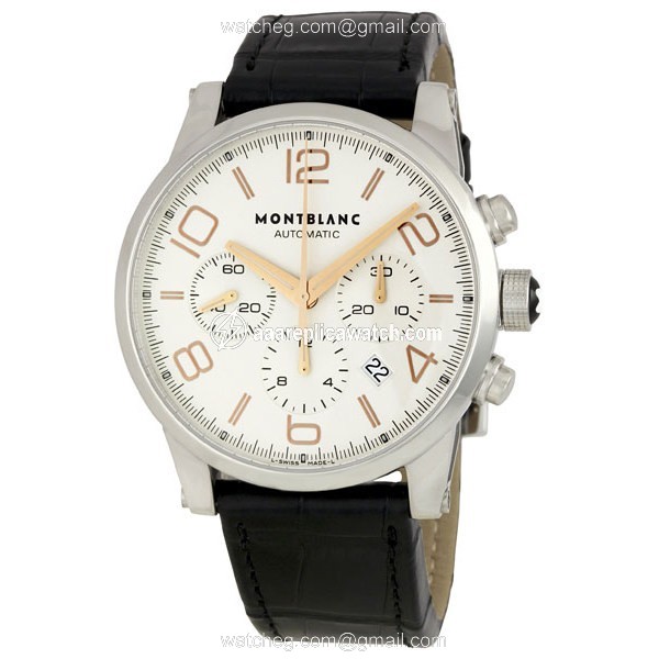 Montblanc 101549 Timewalker Mens Automatic Stainless Steel watch Montblanc 101549 Timewalker Mens Automatic Stainless Steel watch