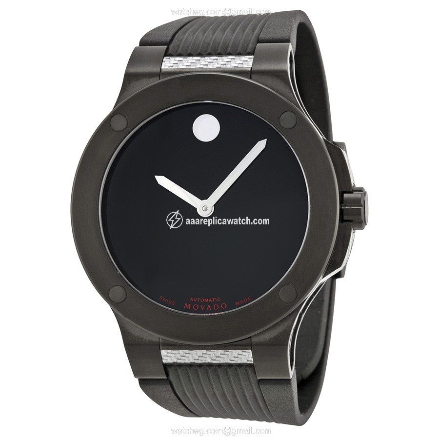 Movado 0606492 Mens Automatic Black PVD Stainless Steel and Texalium watch Movado 0606492 Mens Automatic Black PVD Stainless Steel and Texalium watch