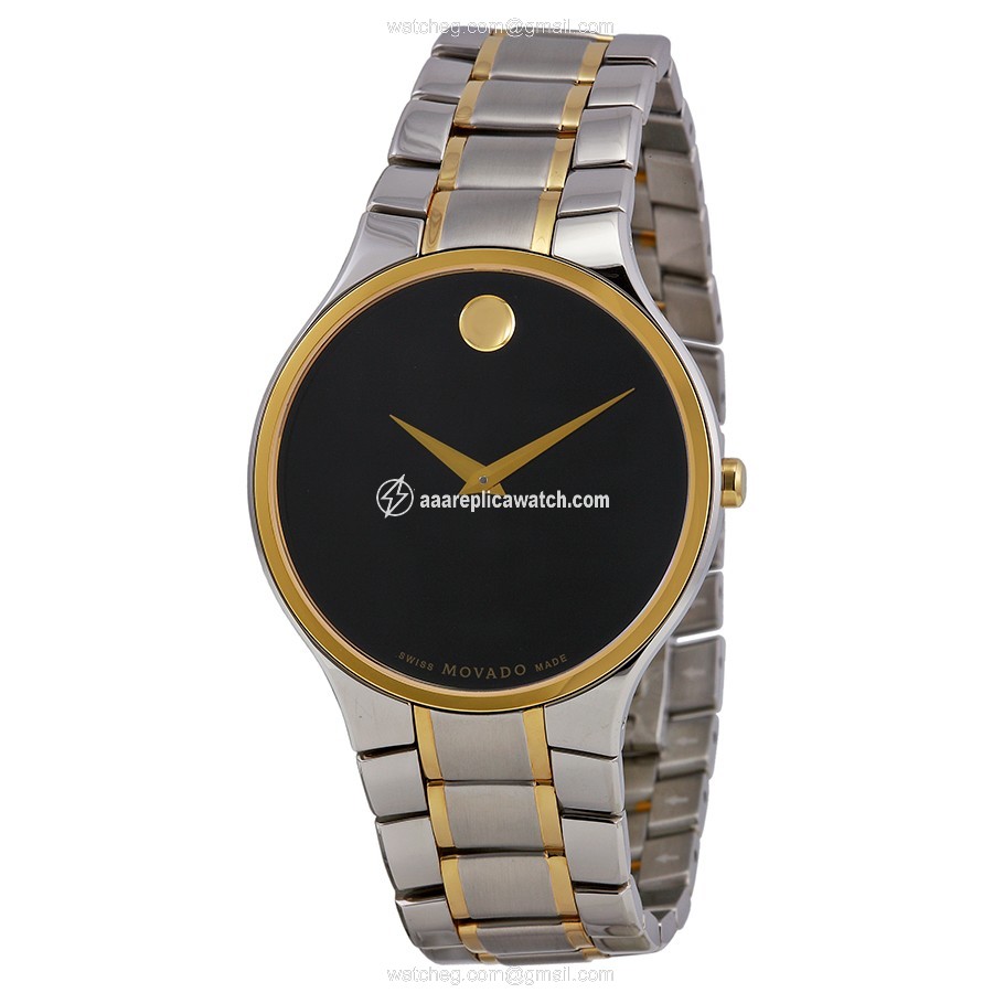 Movado 0606388 Serio Mens Quartz Two Tone Stainless Steel watch Movado 0606388 Serio Mens Quartz Two Tone Stainless Steel watch