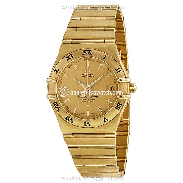 Omega 1102.10.00 Constellation Mens Automatic 18 kt Yellow Gold watch Omega 1102.10.00 Constellation Mens Automatic 18 kt Yellow Gold watch