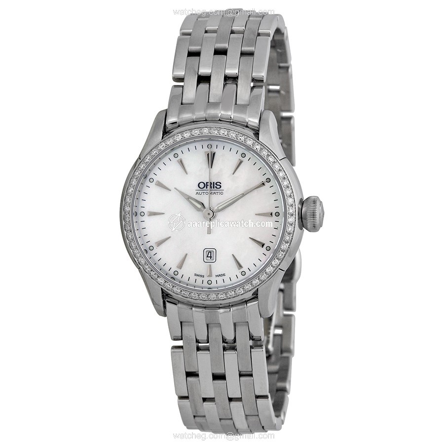 Oris 01 561 7604 4956 07 8 16 73 Ladies Automatic Stainless Steel watch Oris 01 561 7604 4956 07 8 16 73 Ladies Automatic Stainless Steel watch
