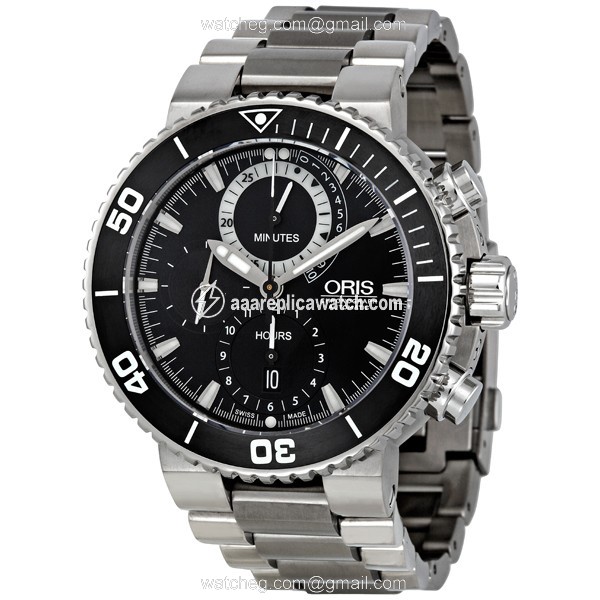 Oris 01 674 7655 7184-Set Mens Automatic Titanium watch Oris 01 674 7655 7184-Set Mens Automatic Titanium watch
