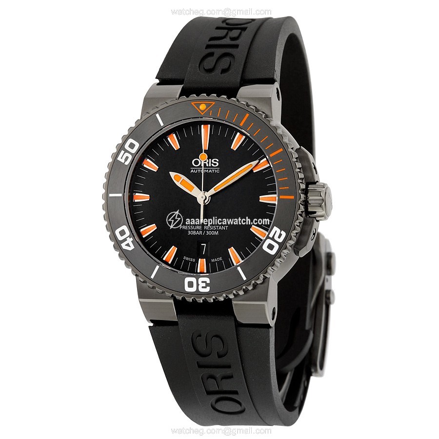Oris 01 733 7653 4259-07 4 26 34GEB Mens Automatic Black Rubber watch Oris 01 733 7653 4259-07 4 26 34GEB Mens Automatic Black Rubber watch