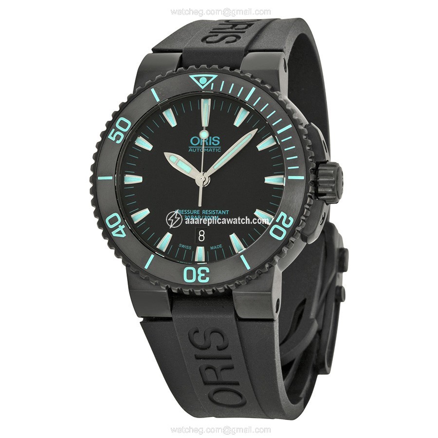 Oris 01 733 7653 4725RS Mens Automatic Black DLC-coated Stainless Steel watch Oris 01 733 7653 4725RS Mens Automatic Black DLC-coated Stainless Steel watch