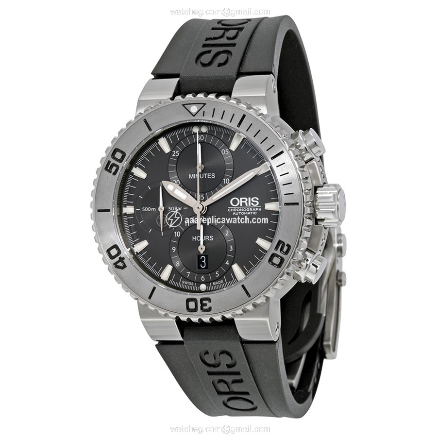 Oris 01 674 7655 7253-07 4 26 34TEB Aquis Mens Automatic Titanium watch Oris 01 674 7655 7253-07 4 26 34TEB Aquis Mens Automatic Titanium watch