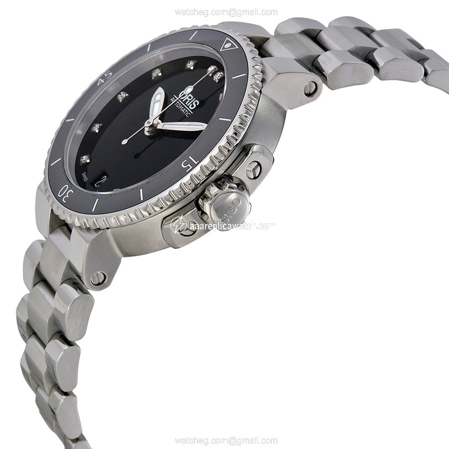 Oris 01 733 7652 4194 07 8 18 01P Aquis Ladies Automatic Stainless Steel watch Oris 01 733 7652 4194 07 8 18 01P Aquis Ladies Automatic Stainless Steel watch