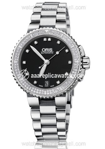 Oris 01 733 7652 4994-07 8 18 01P Aquis Ladies Automatic Stainless Steel watch Oris 01 733 7652 4994-07 8 18 01P Aquis Ladies Automatic Stainless Steel watch