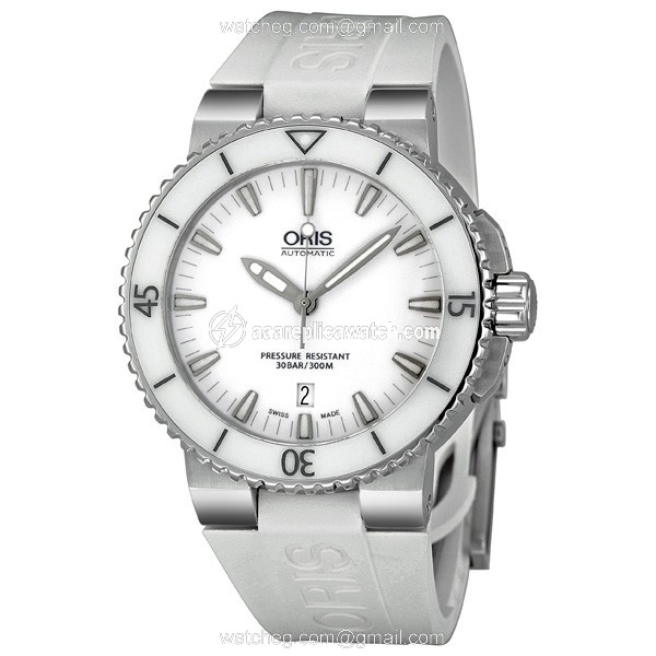Oris 01 733 7653 4156-07 4 26 31EB Aquis Unisex Automatic Stainless Steel and Ceramic watch Oris 01 733 7653 4156-07 4 26 31EB Aquis Unisex Automatic Stainless Steel and Ceramic watch