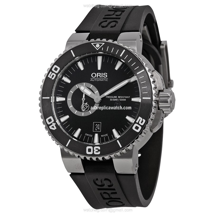 Oris 01 743 7664 7154-07 4 26 34TEB Aquis Mens Automatic Titanium watch Oris 01 743 7664 7154-07 4 26 34TEB Aquis Mens Automatic Titanium watch