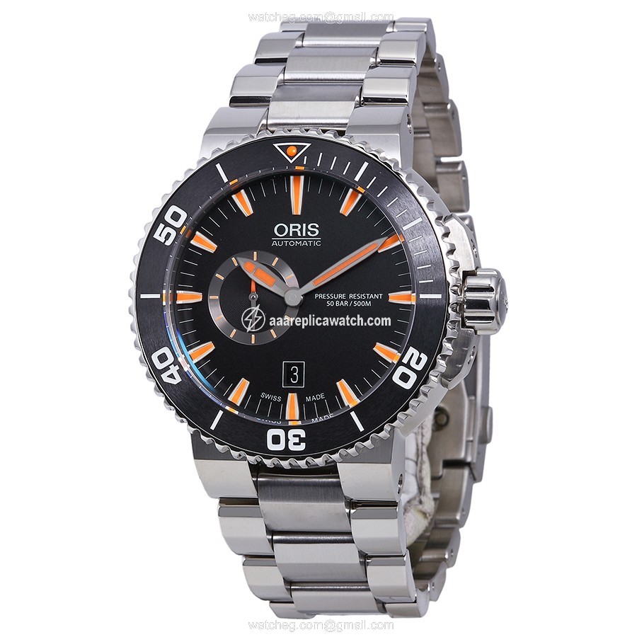 Oris 01 743 7673 4159-07 8 26 01PEB Aquis Mens Automatic Stainless Steel watch Oris 01 743 7673 4159-07 8 26 01PEB Aquis Mens Automatic Stainless Steel watch