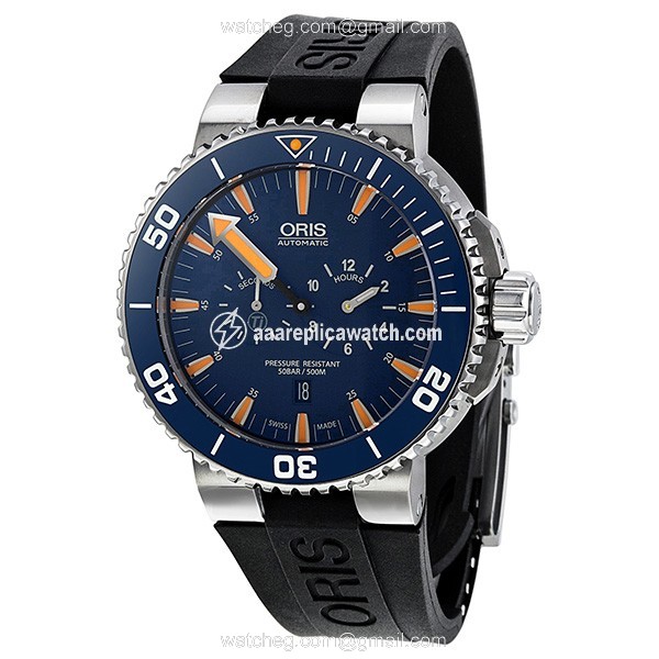 Oris 01 749 7663 7185-Set RS Aquis Mens Automatic Titanium watch Oris 01 749 7663 7185-Set RS Aquis Mens Automatic Titanium watch