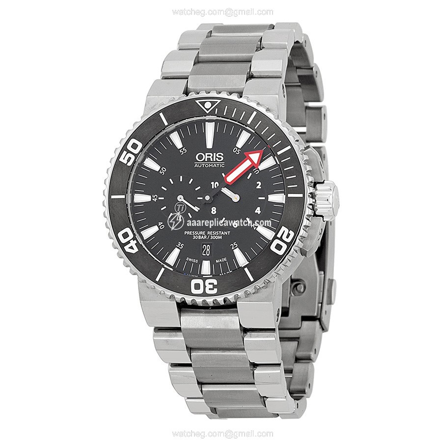 Oris 01 749 7677 7154-Set Aquis Mens Automatic Titanium watch Oris 01 749 7677 7154-Set Aquis Mens Automatic Titanium watch