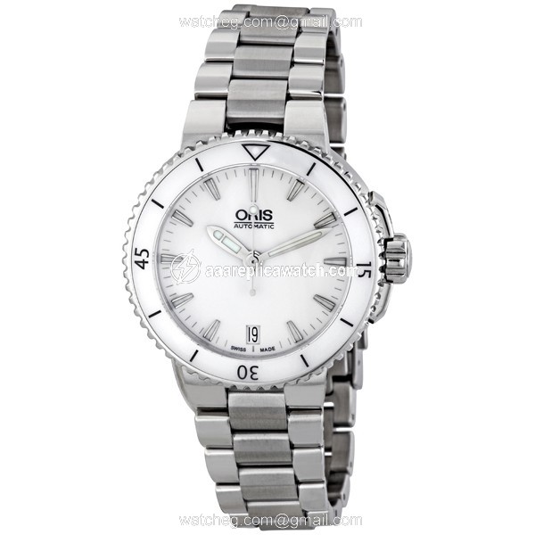 Oris 733-7652-4156MB Aquis Ladies Automatic Stainless Steel watch Oris 733-7652-4156MB Aquis Ladies Automatic Stainless Steel watch