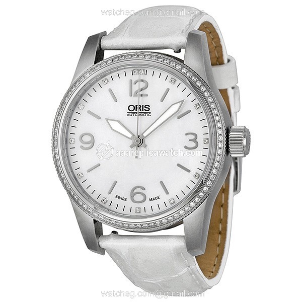 Oris 01 733 7649 4966 07 5 19 67 Big Crown Ladies Automatic Stainless Steel watch Oris 01 733 7649 4966 07 5 19 67 Big Crown Ladies Automatic Stainless Steel watch