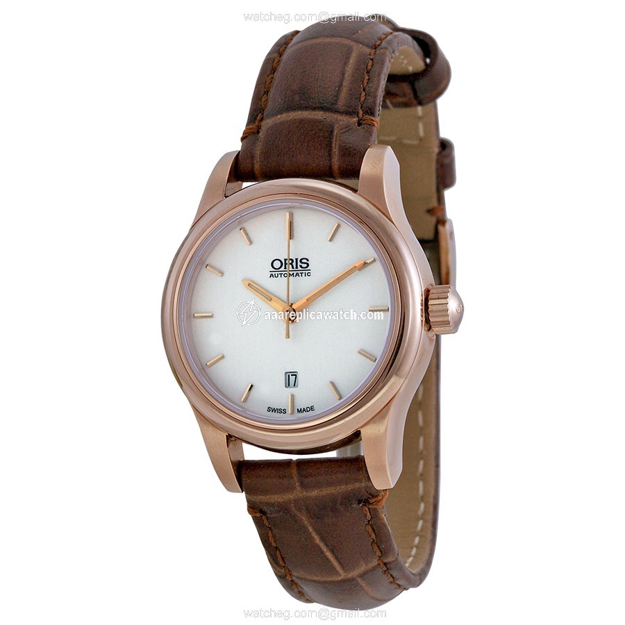 Oris 01 561 7650 4851 07 6 14 10 Classic Ladies Automatic Rose Gold PVD Stainless Steel watch Oris 01 561 7650 4851 07 6 14 10 Classic Ladies Automatic Rose Gold PVD Stainless Steel watch