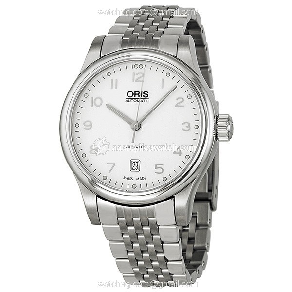 Oris 01 733 7594 4091 07 8 20 61 Classic Mens Automatic Stainless Steel watch Oris 01 733 7594 4091 07 8 20 61 Classic Mens Automatic Stainless Steel watch