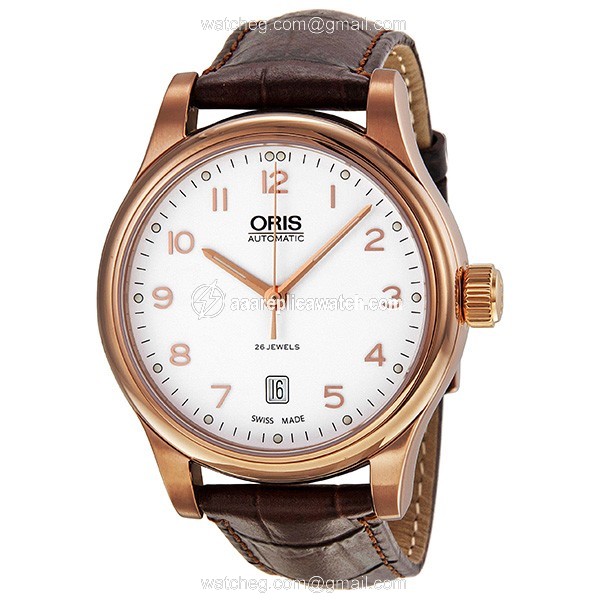Oris 01 733 7594 4891 07 6 20 12 Classic Mens Automatic Stainless Steel watch Oris 01 733 7594 4891 07 6 20 12 Classic Mens Automatic Stainless Steel watch