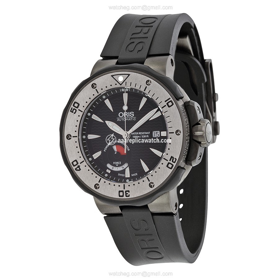 Oris 01 667 7645 7284-Set Pro Diver Mens Automatic Grey PVD Titanium watch Oris 01 667 7645 7284-Set Pro Diver Mens Automatic Grey PVD Titanium watch